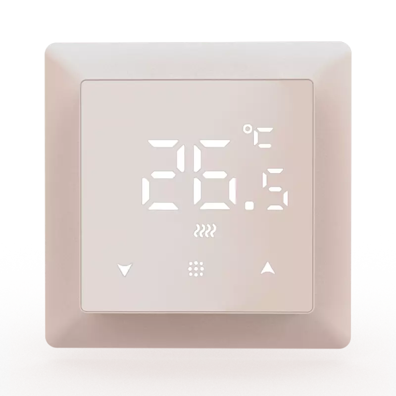Donel Термостат с датчиком пола с Wi-Fi, программируемый через приложение , 16 A, 55*55 мм.дымчатлое стекло, серия DTEF Donel Термостат с датчиком пола с Wi-Fi, программируемый через приложение , 16 A, 55*55 мм.дымчатлое стекло, серия DTEF